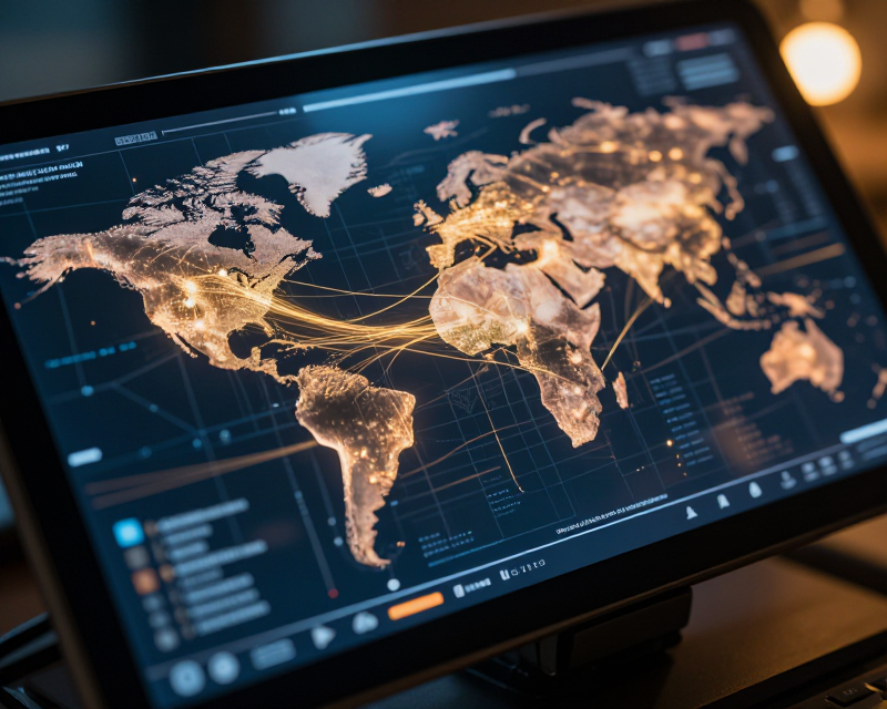 Global News Connectivity Concept