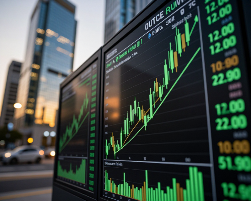 Rising KOSPI Stock Market