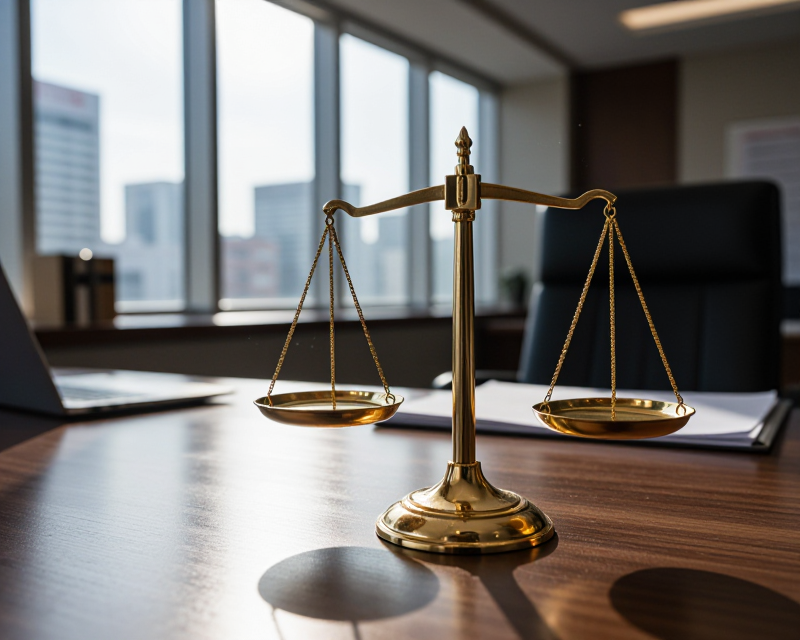 Symbol of Justice and Law