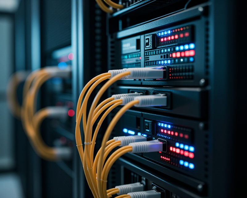Digital Data Breach Concept