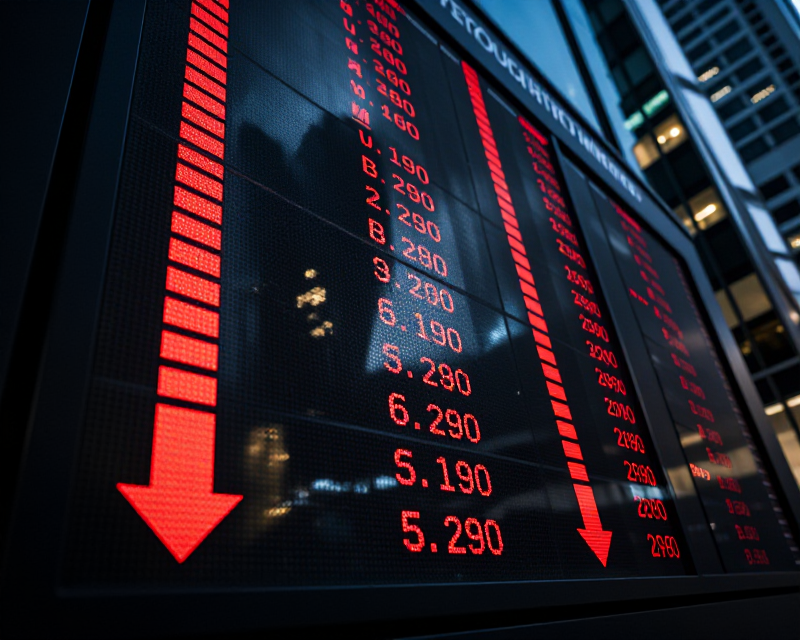 Stock Market Decline in Seoul