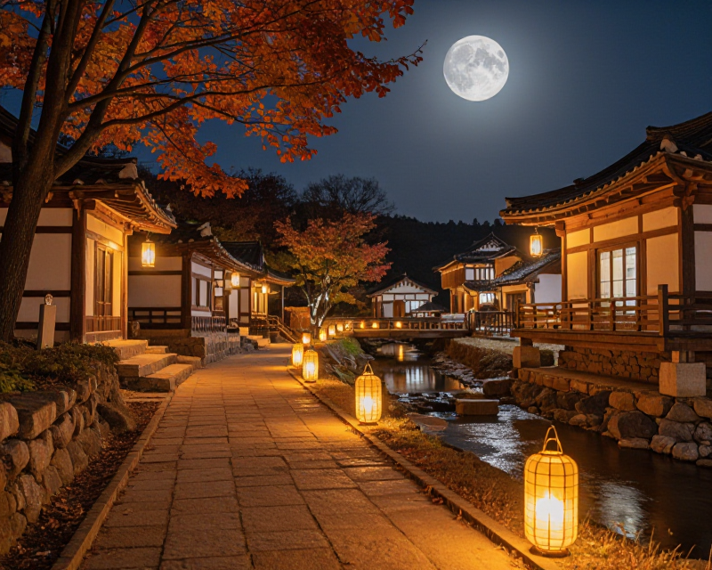 Warm Chuseok Light