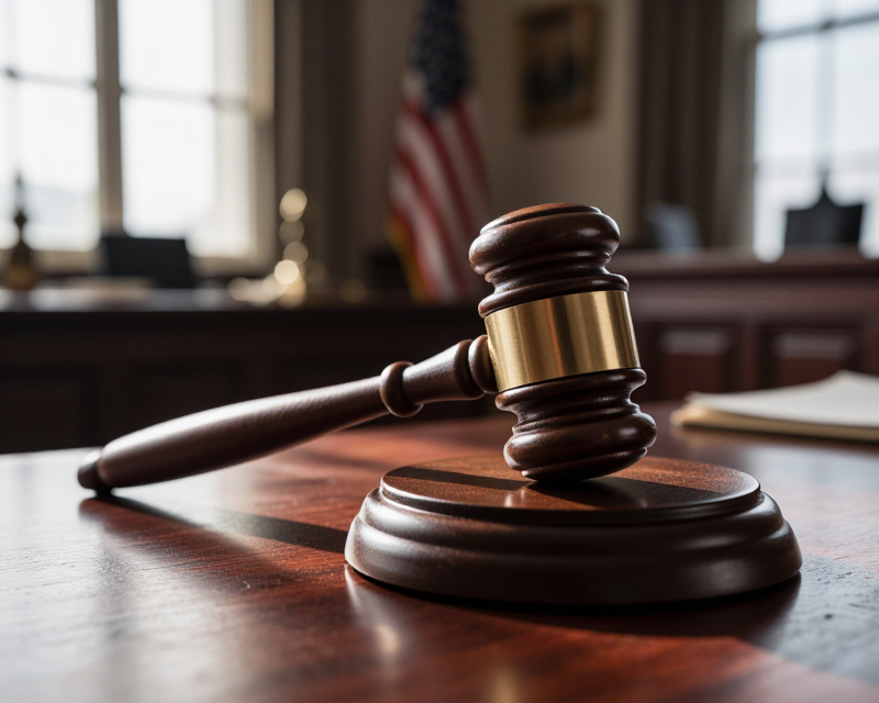US Courtroom Gavel