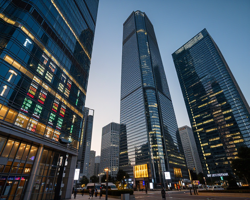 Financial District Twilight