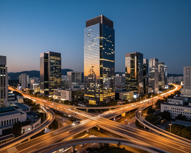 Modern Korean Urban Landscape