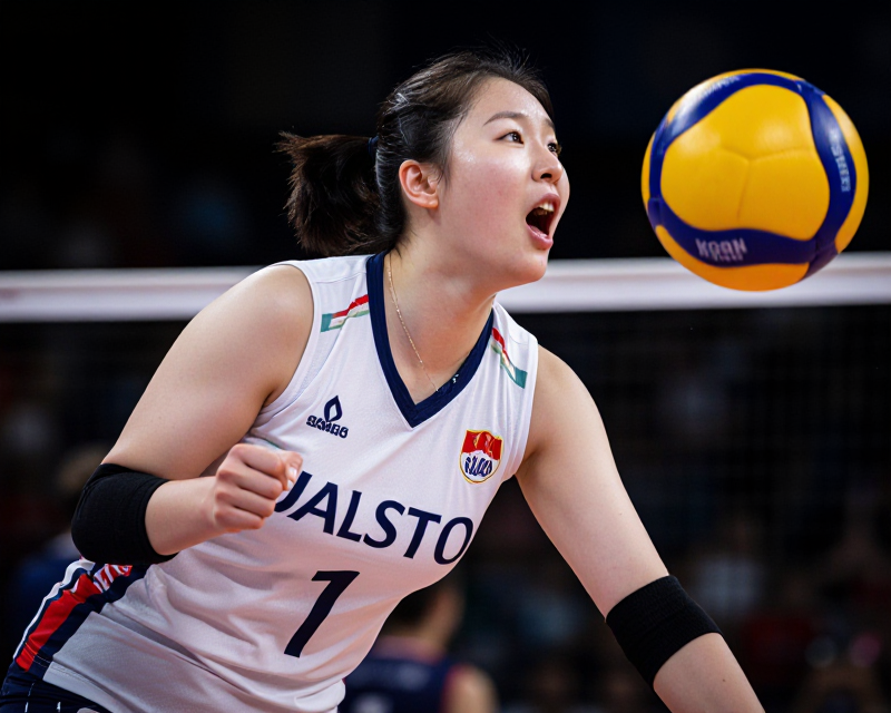 South Korean Volleyball Victory