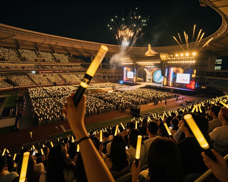 K-pop Concert Atmosphere
