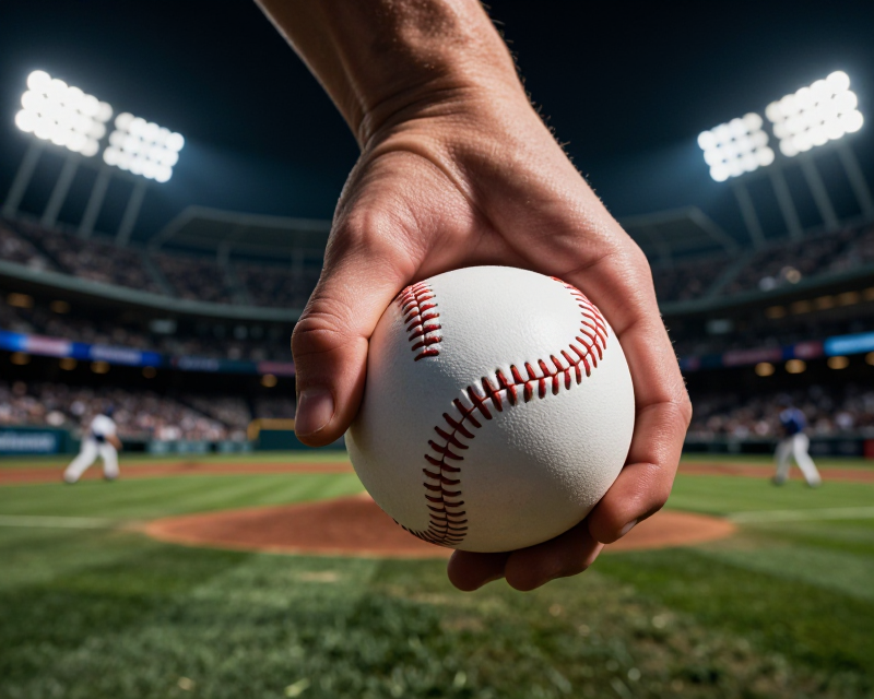 Baseball Pitcher Focus