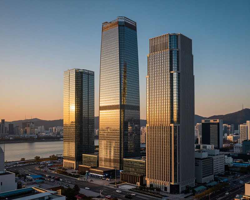 Seoul Financial District Prosperity