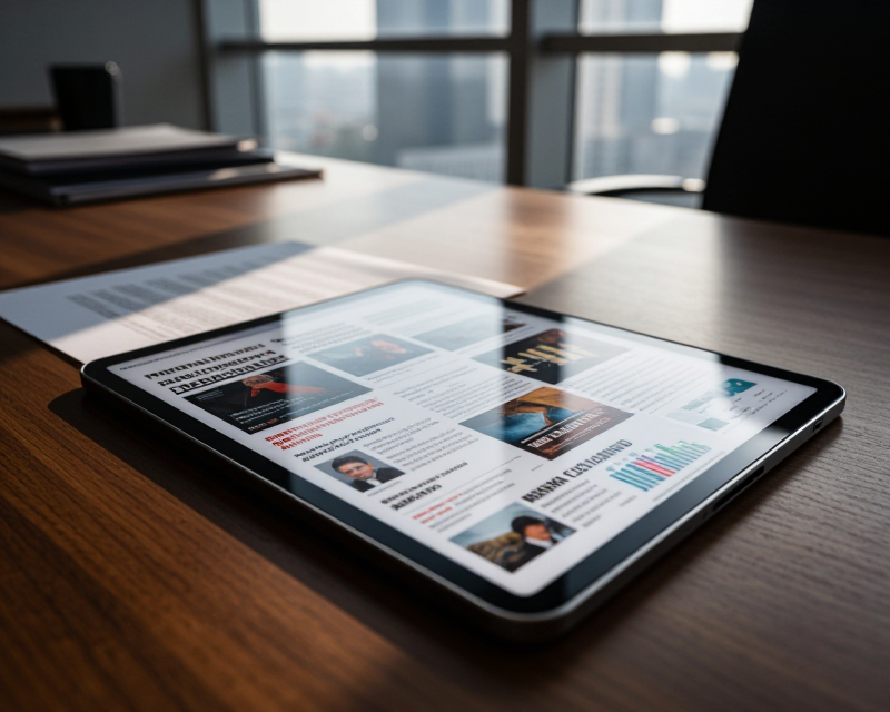 Modern News Concept